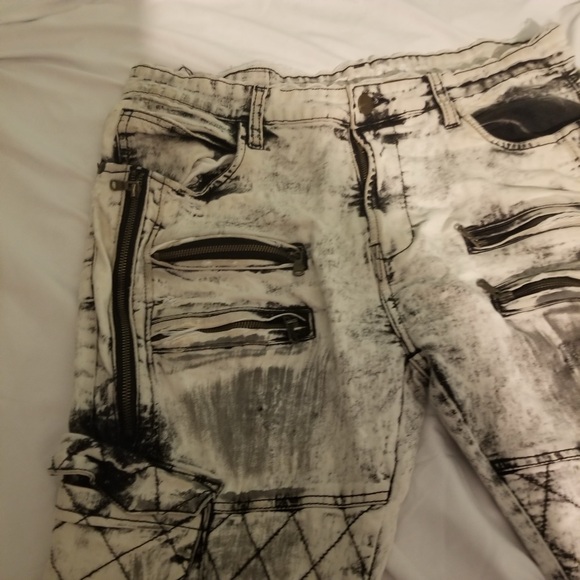 Jeans circa 80’s mousai acid washed men’s 36 x 30 - Picture 2 of 10